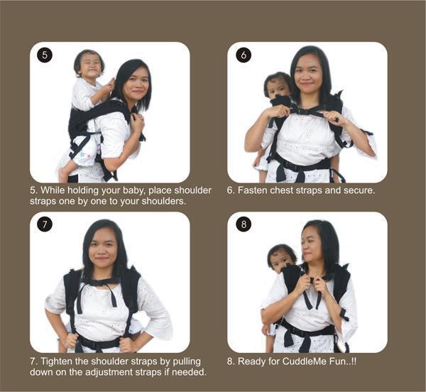 Gendongan Anak Ransel Cuddle Me