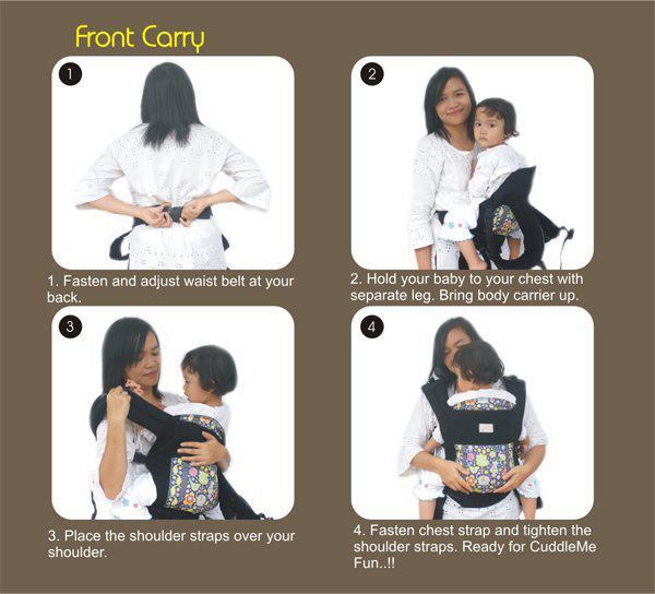 Gendongan Anak Ransel Cuddle Me