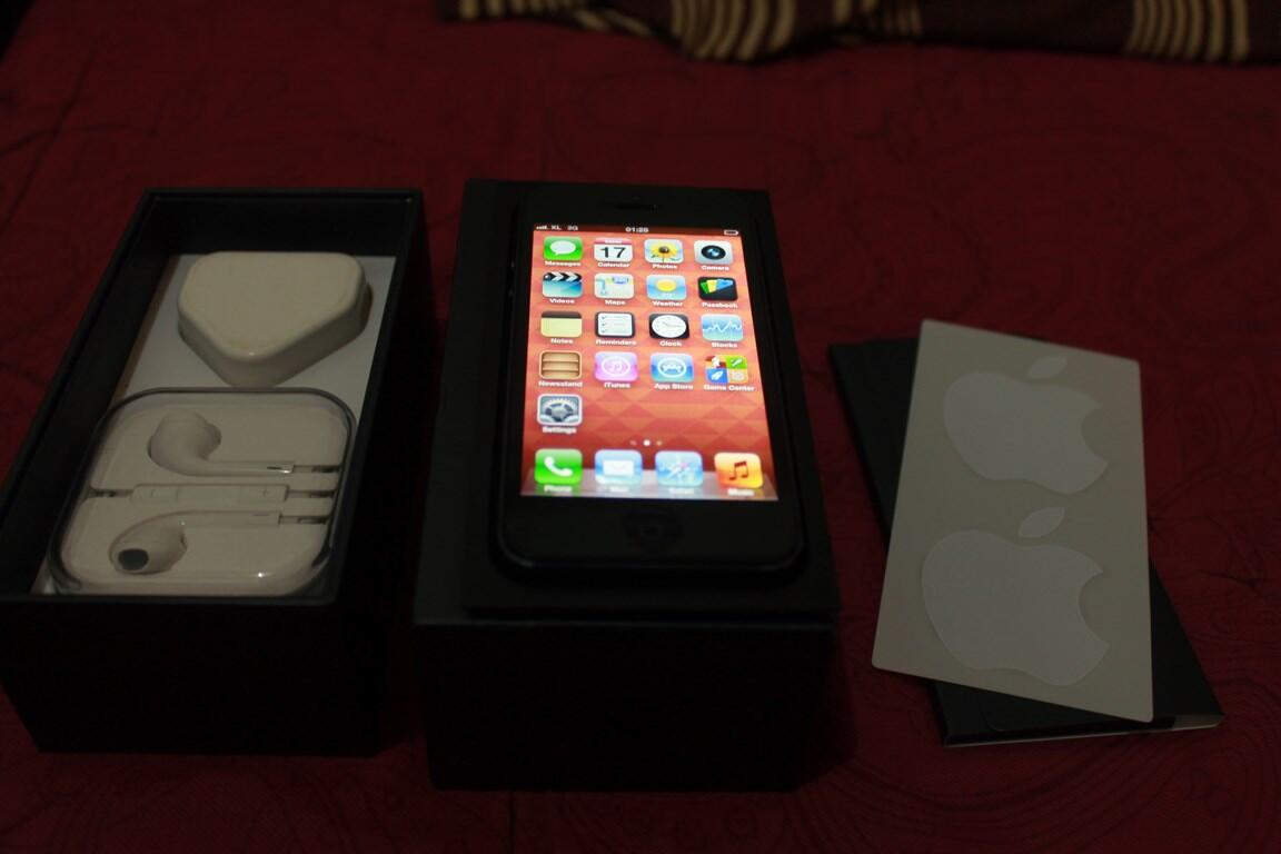 iPhone 5 16gb Black Murah gan