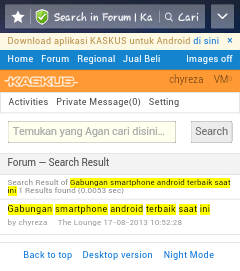 Gabungan smartphone android terbaik saat ini