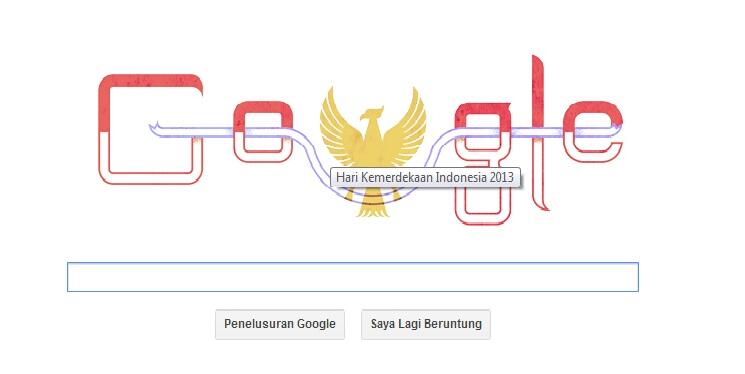 Google mengucapkan Selamat Ulang Tahun Indonesia gan :D