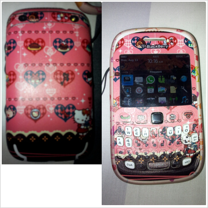 Dijual blackberry amstrong 9320 white