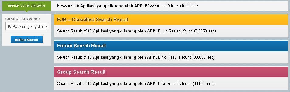 10 Aplikasi yang dilarang oleh APPLE