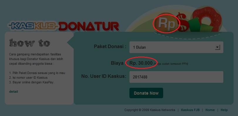 Logo Kaskus Donator Jadi Rupiah &#91;Rp&#93;