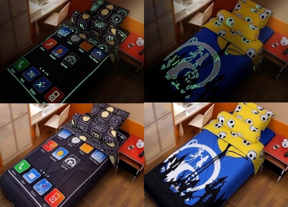 sprei kintakun glow in the dark