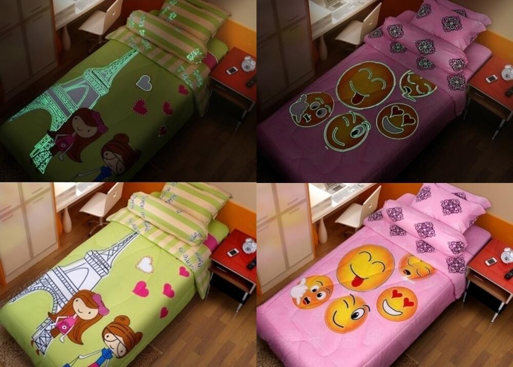 sprei kintakun glow in the dark