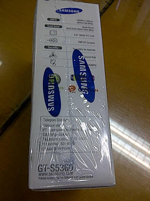Samsung Galaxy Y S5360.BNIB.resmi.segel.murah