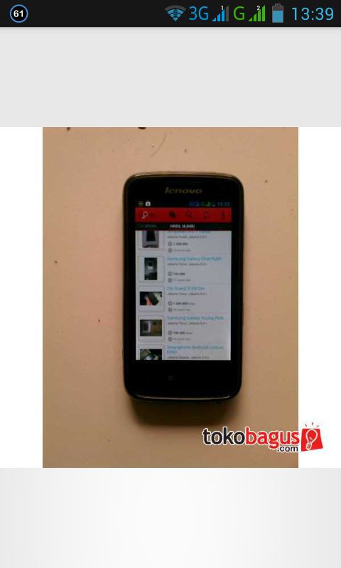Android lenovo s560 dual core garansi