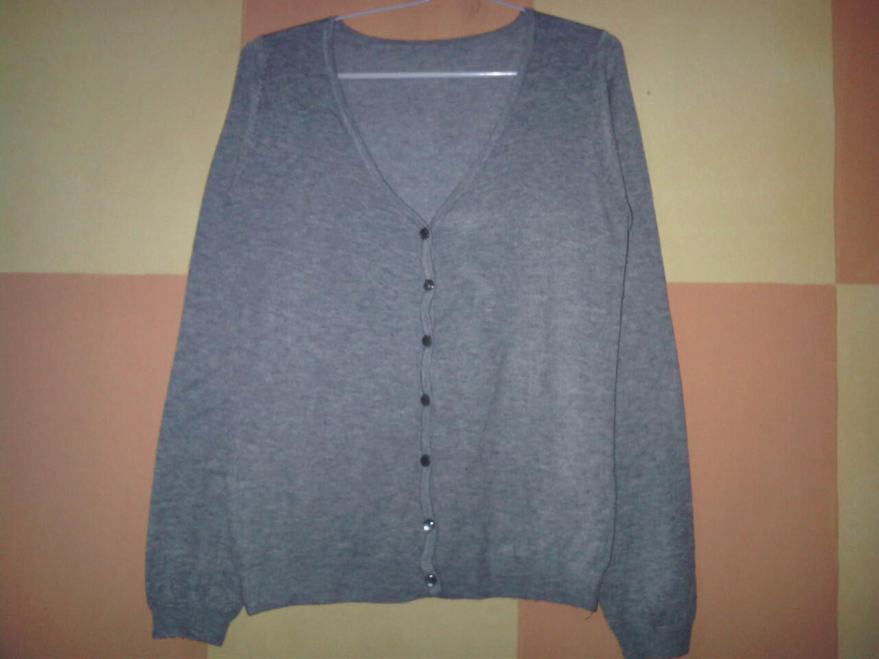 CARDIGAN CLASSIC IMPORT LENGAN PJG (V)