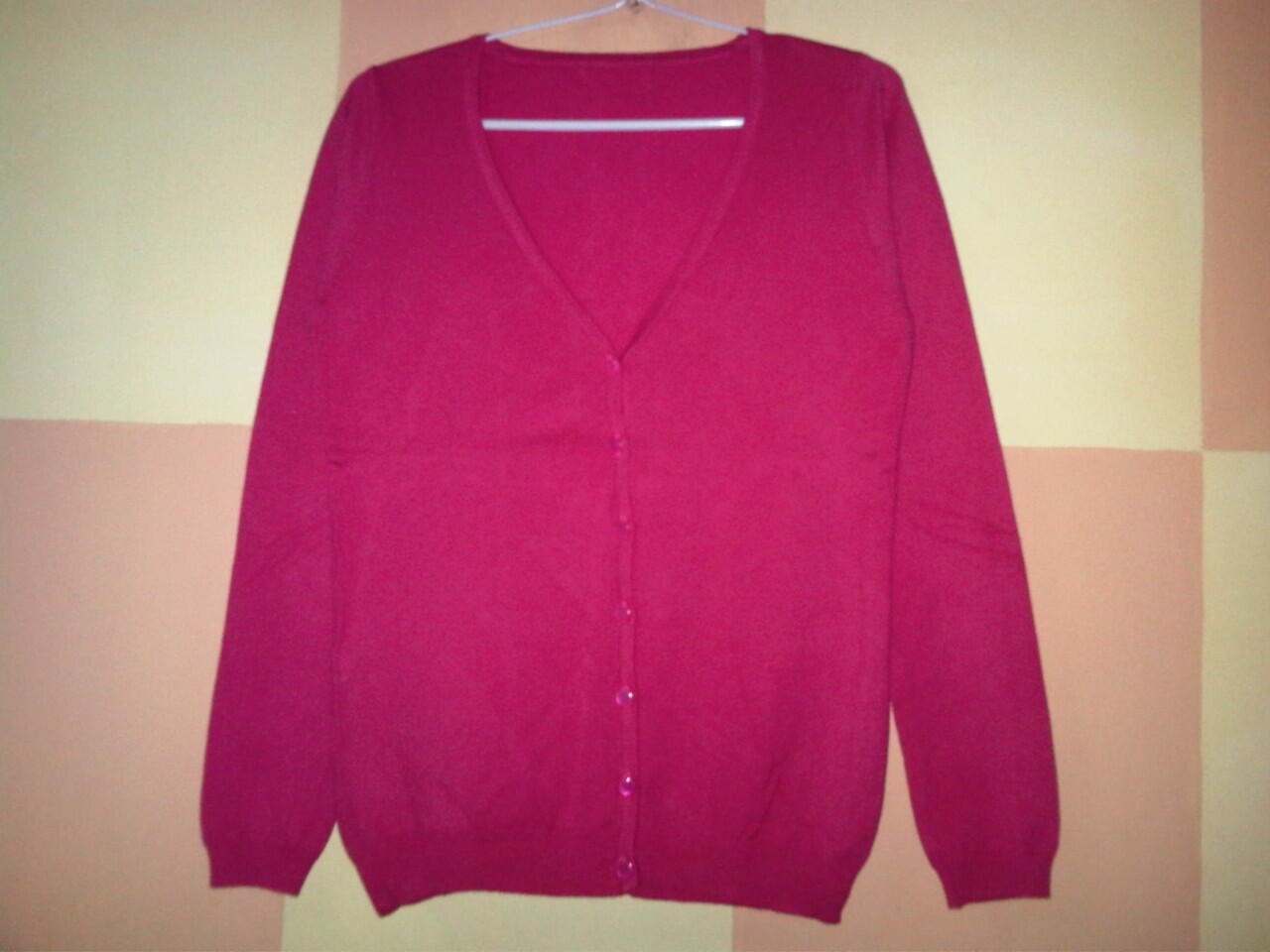 CARDIGAN CLASSIC IMPORT LENGAN PJG (V)