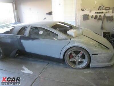 Mobil Lamborghini Asli Home Made Gan..!!! 