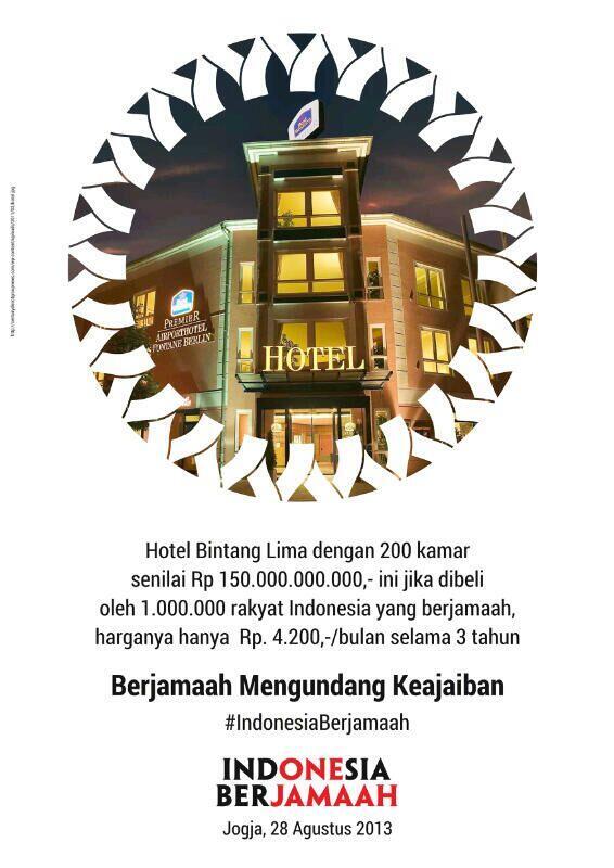 #IndonesiaBerjamaah ( Ayo beli ulang Indonesia )