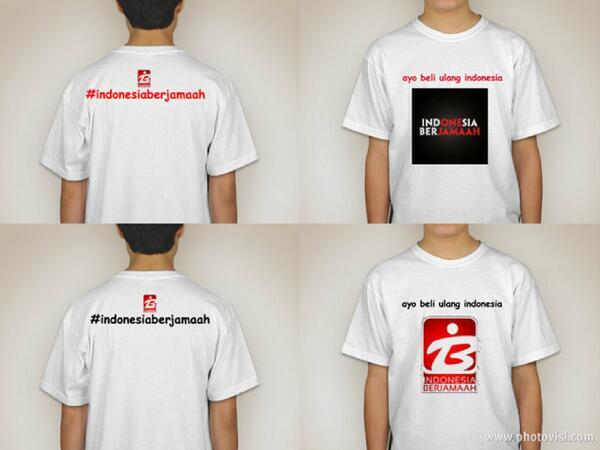 #IndonesiaBerjamaah ( Ayo beli ulang Indonesia )