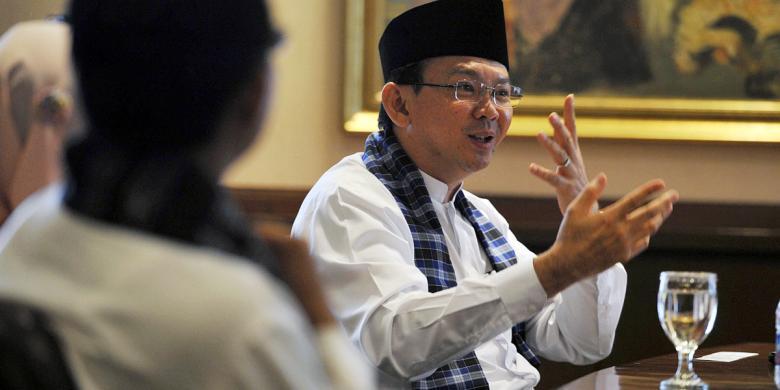 &quot;MUKA MINYAK BABI&quot; ujar Ahok 