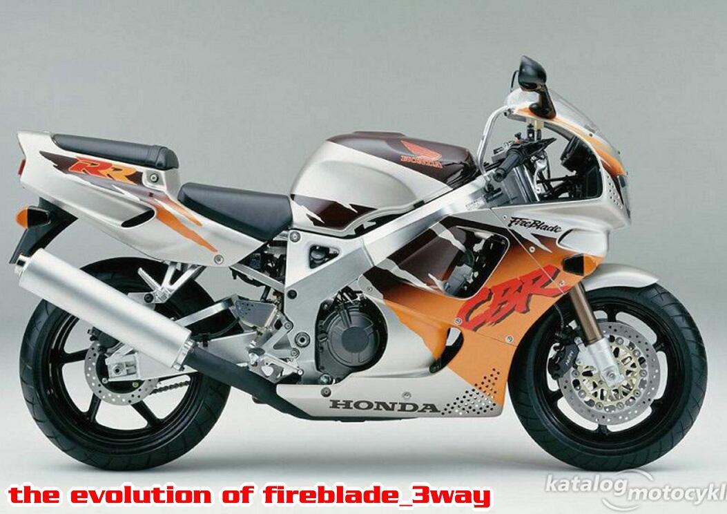 THE EVOLUTION OF HONDA CBR FIREBLADE 900 RR (1992 - 2003)