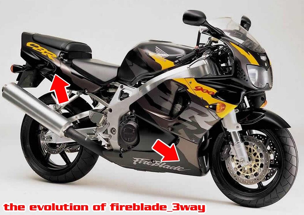 THE EVOLUTION OF HONDA CBR FIREBLADE 900 RR (1992 - 2003)