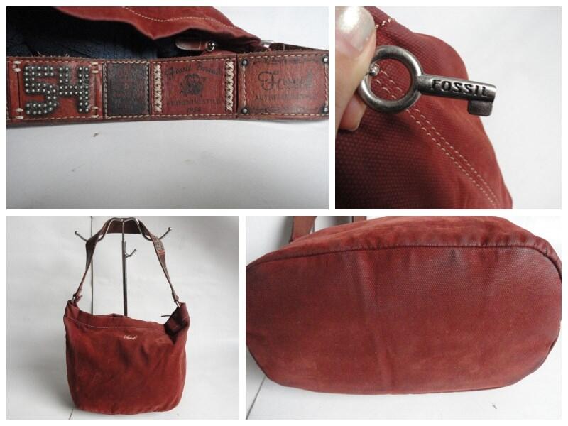TAS FOSSIL AUTHENTIC SEKEN SECOND ORIGINAL