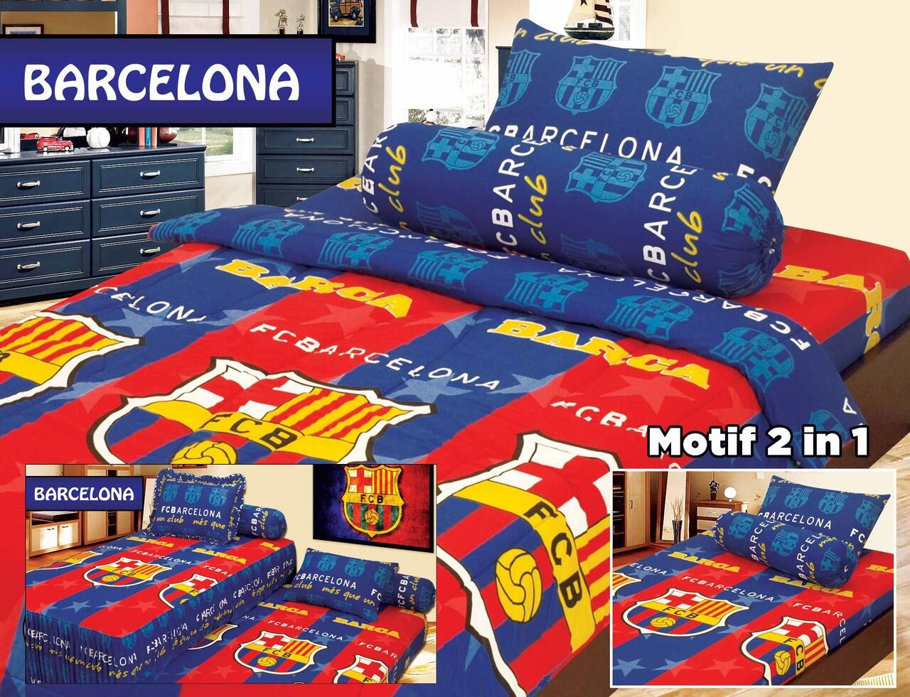 BARCELONA sprei dan selimut