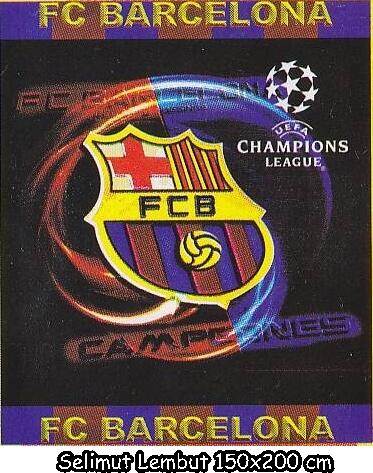 BARCELONA sprei dan selimut