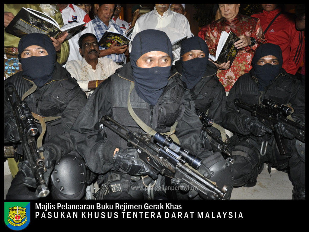 Mengenal Grup Gerak Khas (GGK) , Pasukan Khusus Angkatan Darat Malaysia