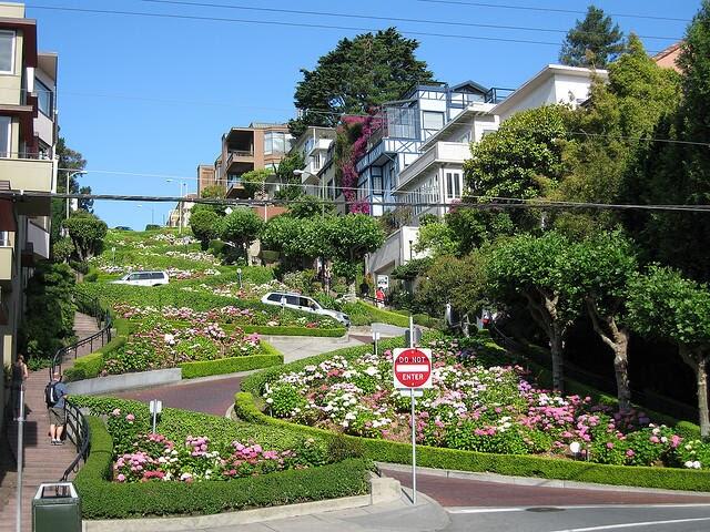 Lombard Street, Jalanan Paling Berliku di Amerika Serikat