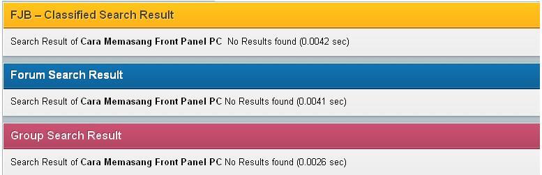 Cara Memasang Front Panel PC