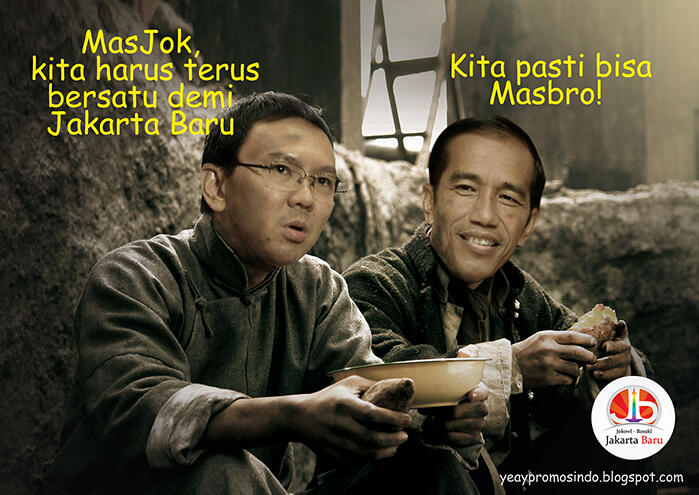 Kumpulan Photoshop Jokowi dan Ahok.. Keren dan bikin ngakak.