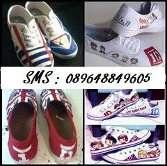 Sepatu Lukis Super Junior ( Sepatu Lukis SUJU )