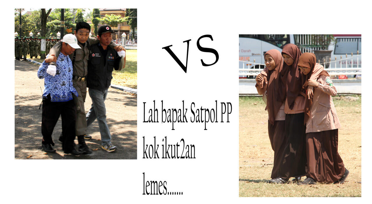 Satpol PP VS Siswi SMA
