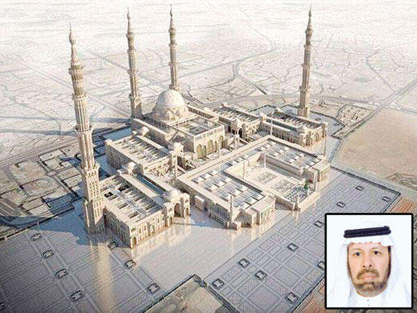 Perluasan Masjid Nabawi (dapat tampung hingga 1,6 juta jama'ah)