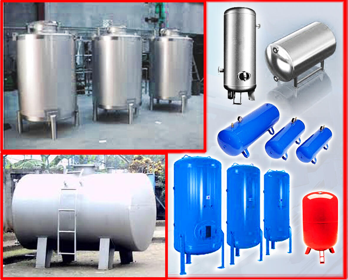 Jual berbagai macam tanki,Pressure Vessels Tank,Storage Tank & Membrane Water Tank.
