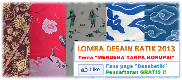 &#91;LOMBA&#93; Desain Batik; Tema: Merdeka Tanpa Korupsi!