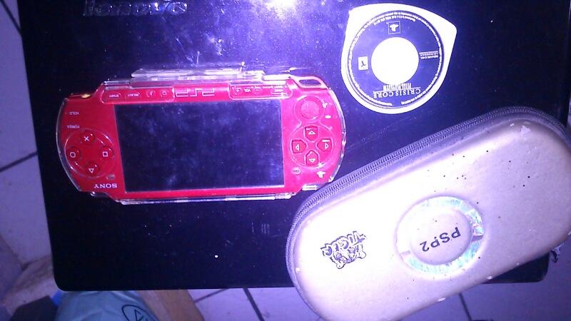 Jual PSP slim 2006 deep red
