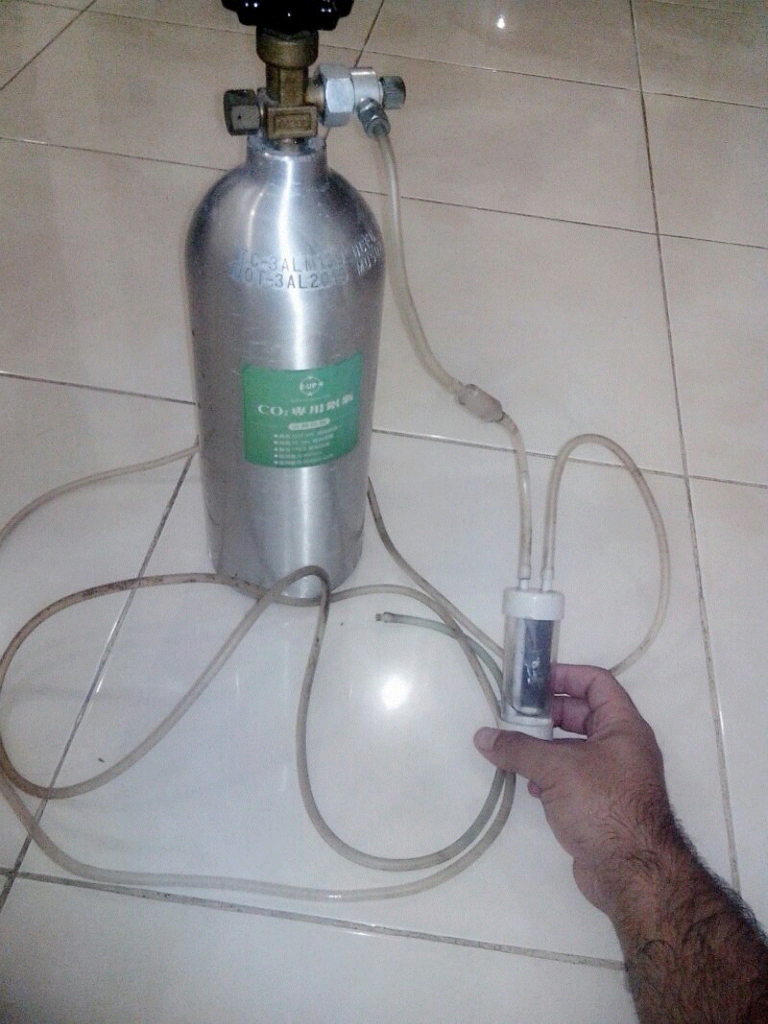 jual second tabung Co2 dan filter canister Jebo 858
