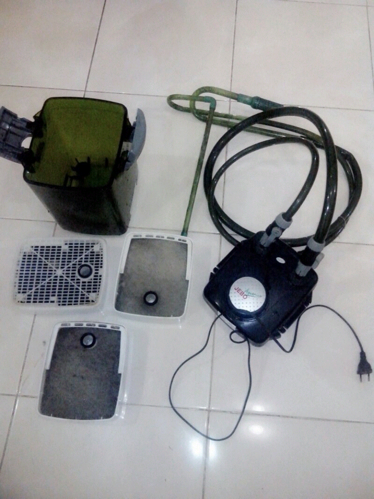 jual second tabung Co2 dan filter canister Jebo 858
