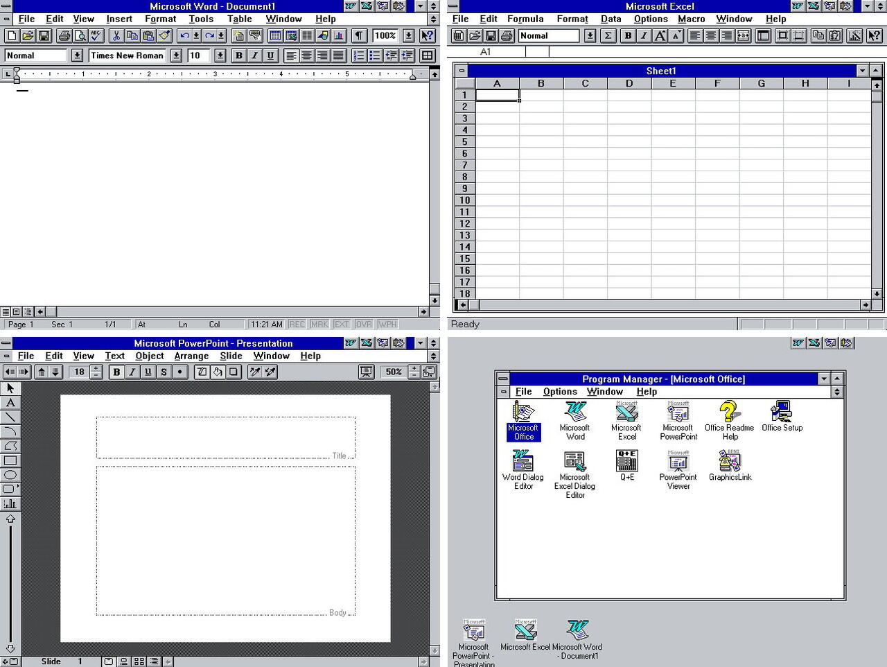 Perkembangan Microsoft Office Dari Masa Kemasa