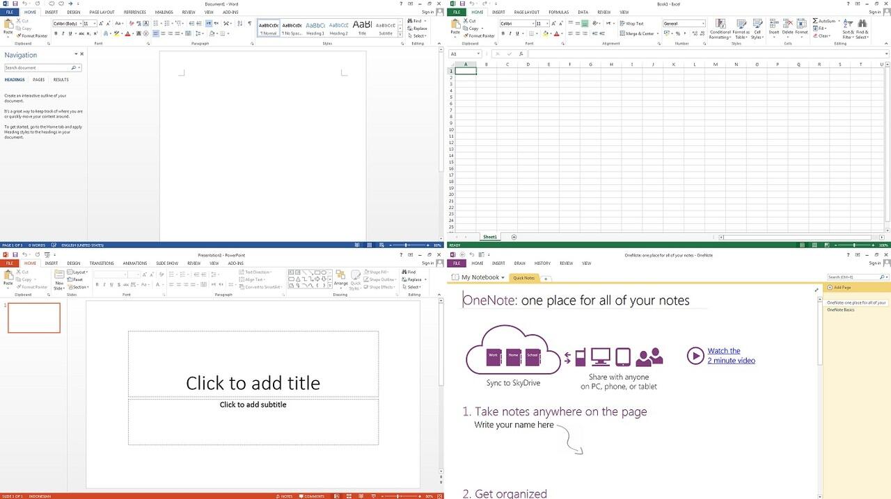 Perkembangan Microsoft Office Dari Masa Kemasa