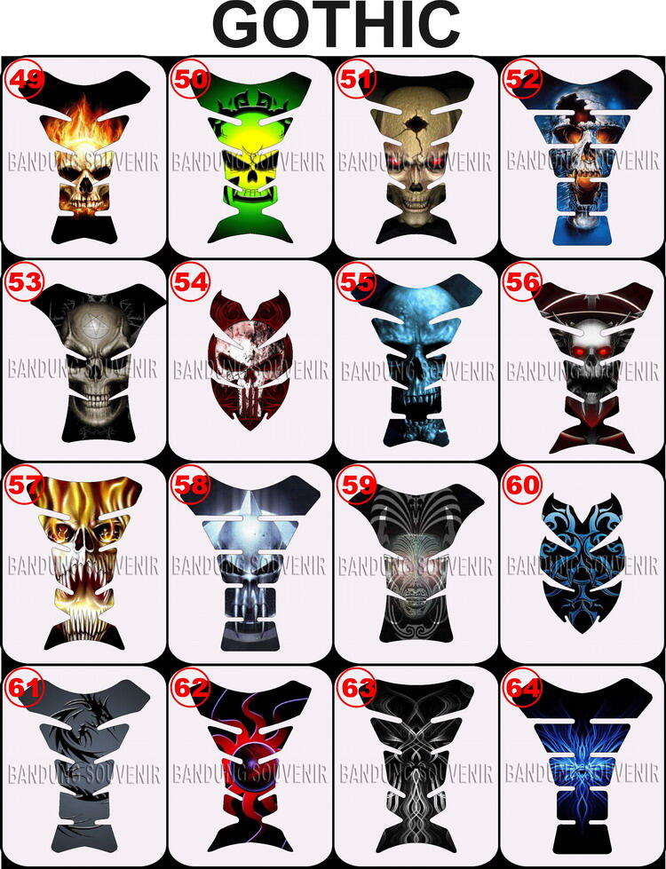 Terjual JUAL STIKER TIMBUL KAP LAMPU DEPAN, SAYAP, BODI 