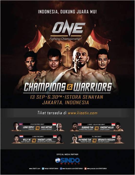 MMA (Mixed Martial Arts) OFC akhirnya di adakan di Indonesia