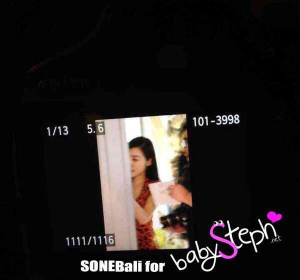 Tiffany SNSD ke Bali gan