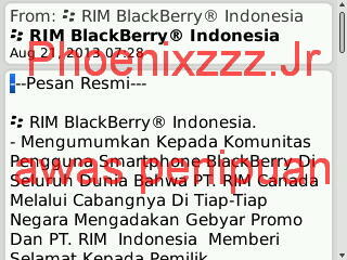 &#91;hati - hati&#93; Awas Penipuan mengatas nama kan BlackBerry Indonesia