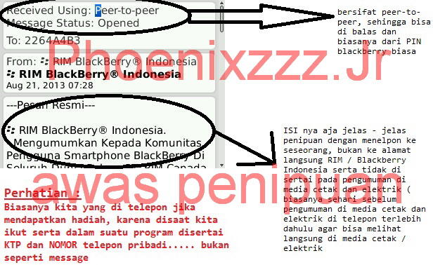 &#91;hati - hati&#93; Awas Penipuan mengatas nama kan BlackBerry Indonesia