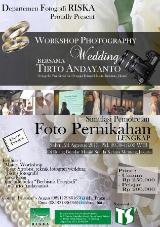 &#91;Event &amp; Workshop&#93; WEDDING PHOTOGRAPHY