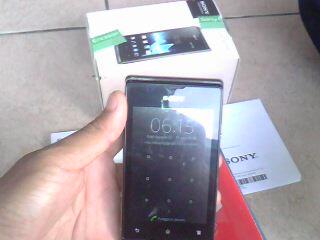 jual Sony Xperia E Dual || Black || masih garansi || bandung