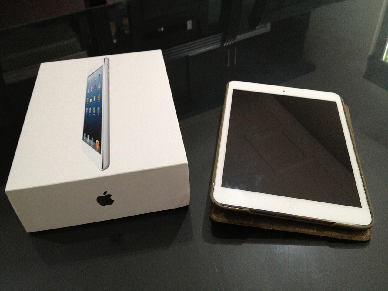Jual Ipad mini 16gb white cellular wifi