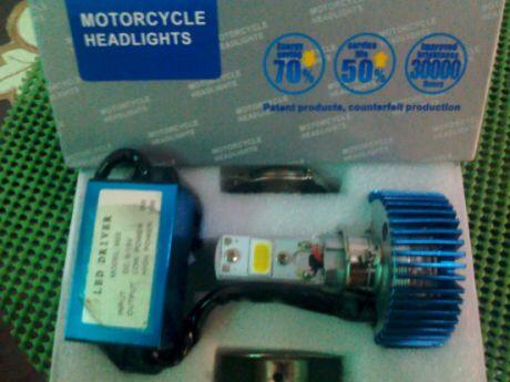 Cuci Gudang Lampu Cree LED 15 watt untuk motor , ada cooler