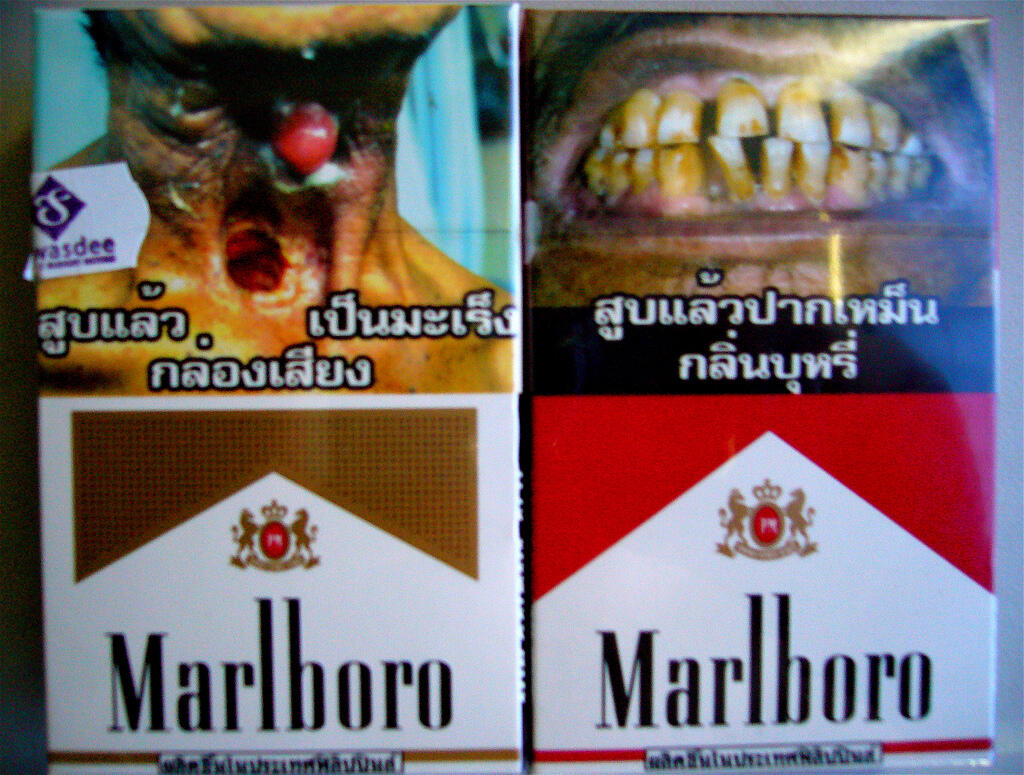 Ini Peringatan Bergambar di Bungkus Rokok Thailand, Bagaimana Indonesia?