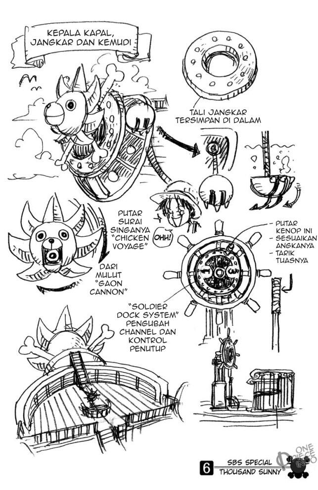 Desain Kapal Thousand Sunny Go