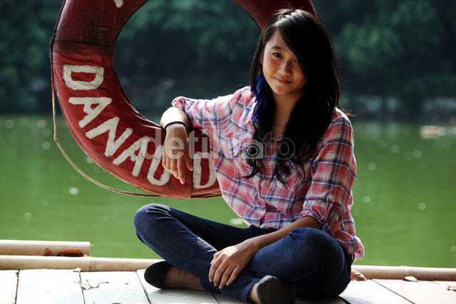 Si Cantik Pebalap Kezia Santoso