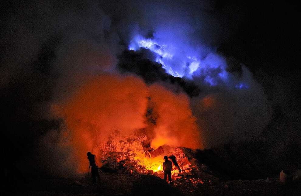 Keindahan Kawah Ijen Diliput Di Website Boston!